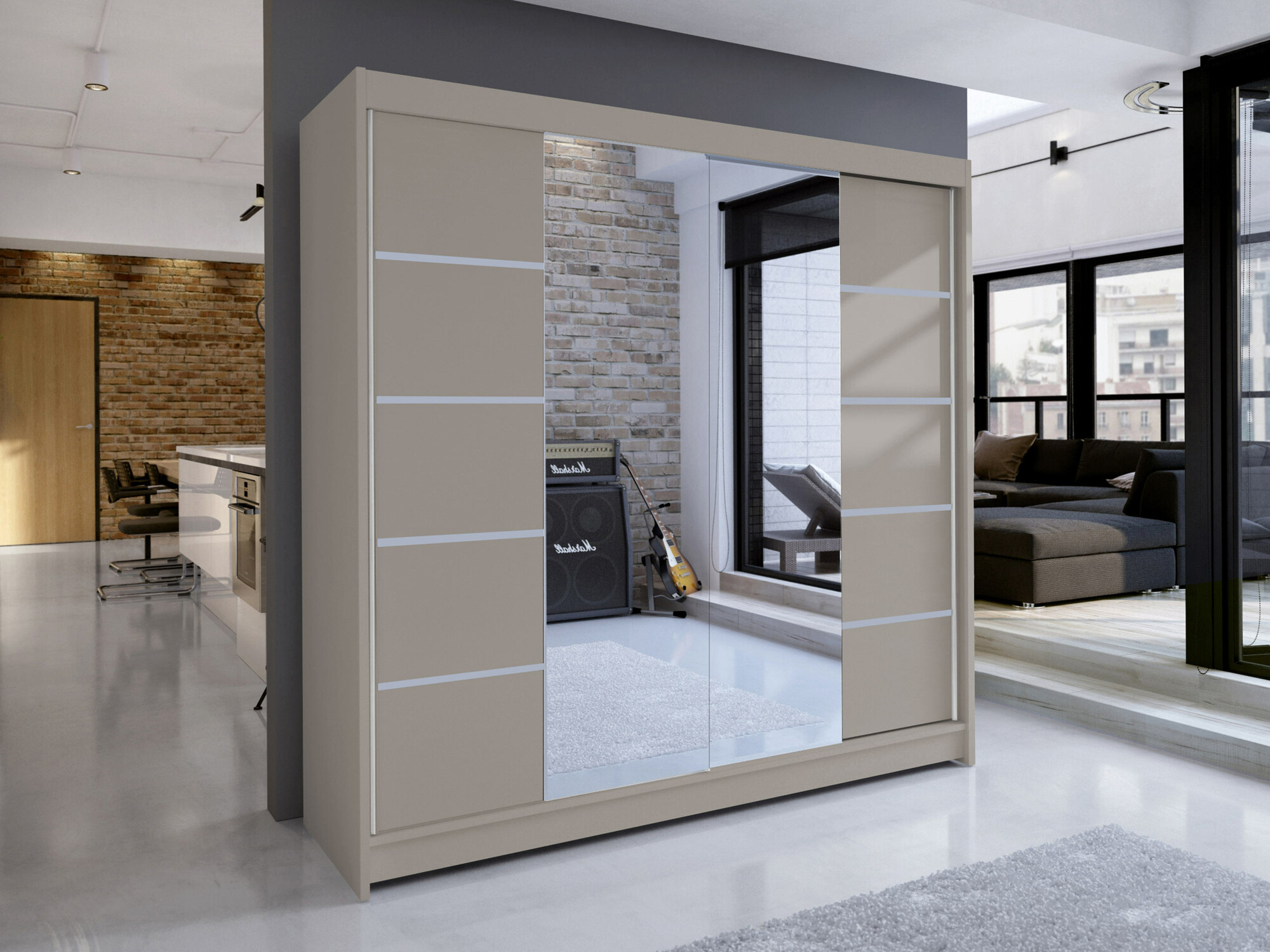 Garderobeskab Closico Cavaris V (Kashmir)