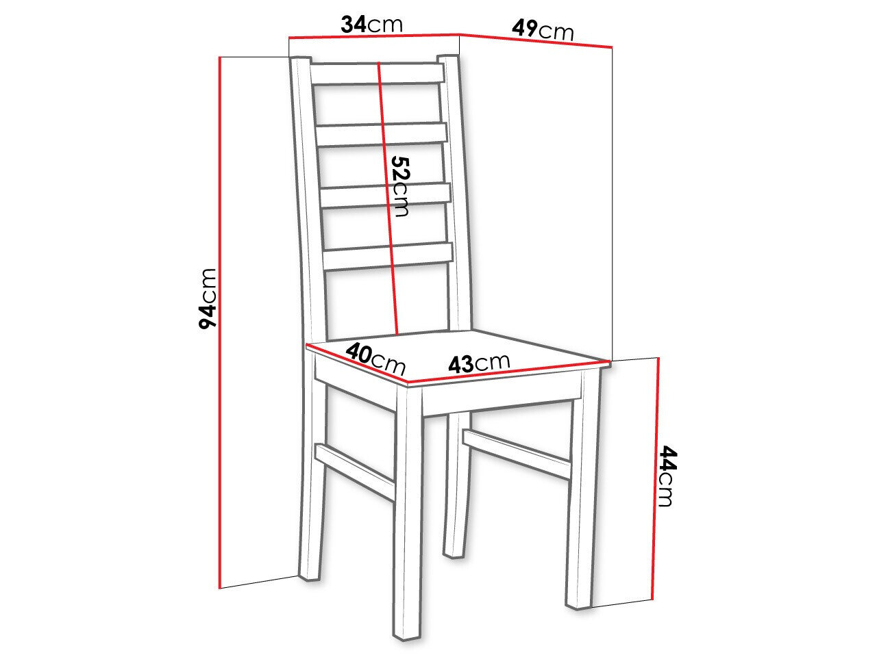Stol Victorville 136 (Nød)