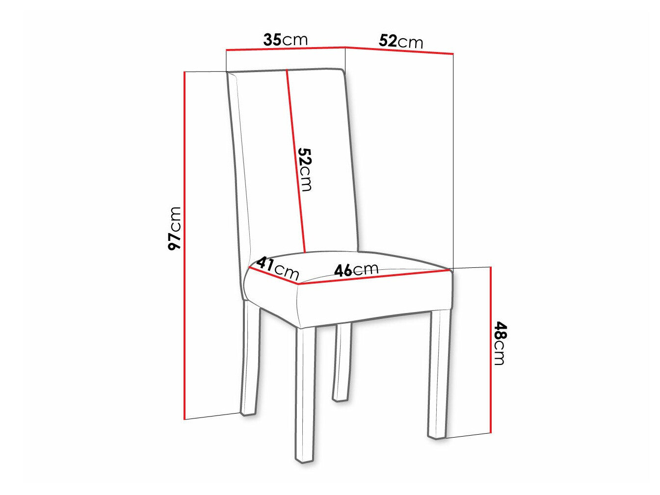 Stol Victorville 160 (Nød)