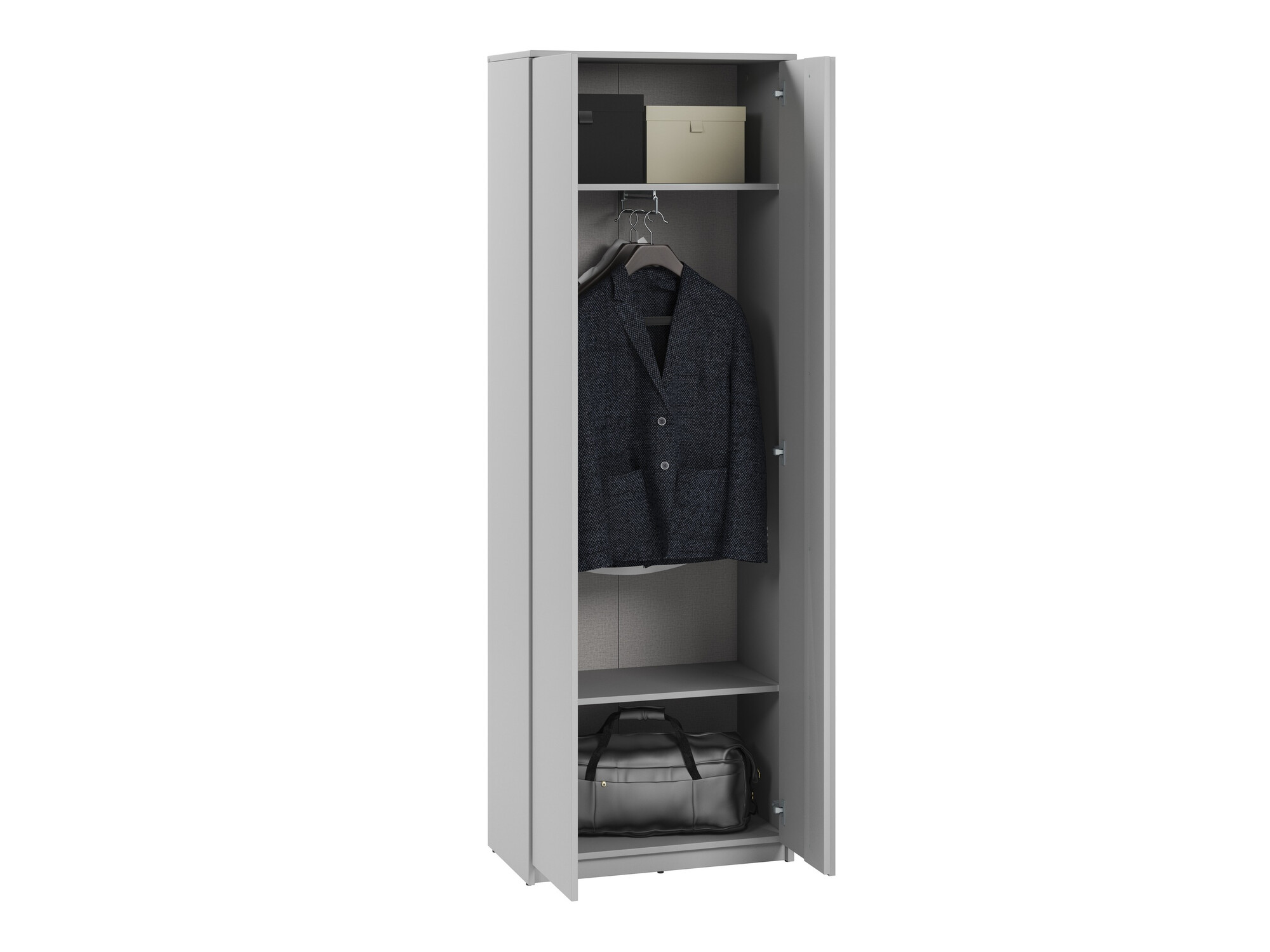 Garderobeskab Lorcama 104 (Grå)