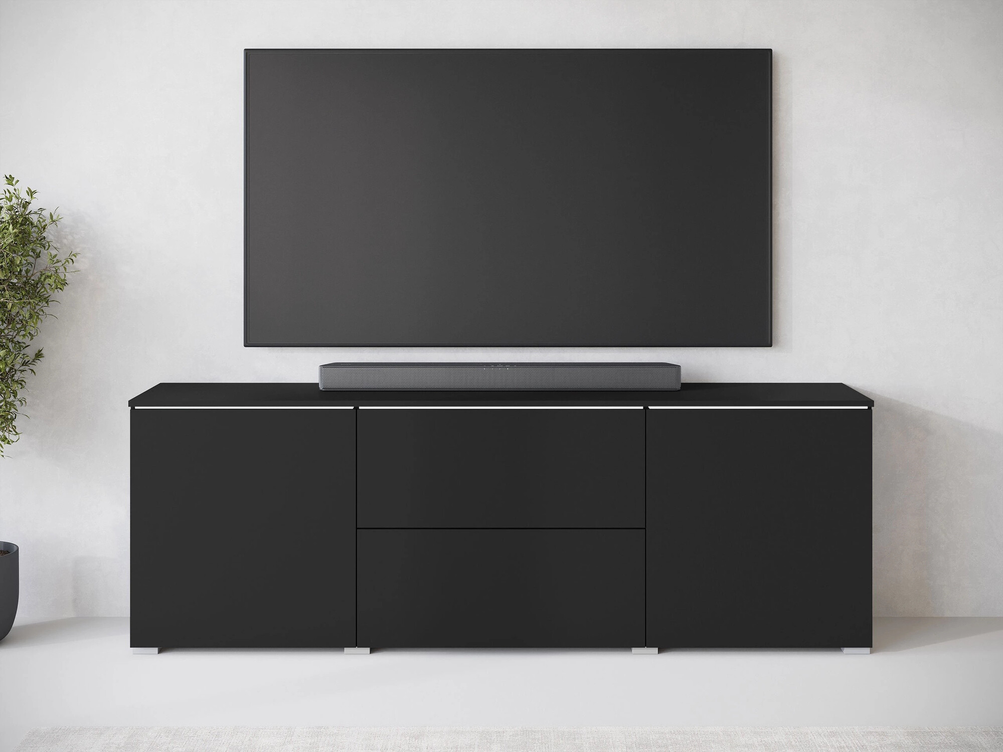TV-bord Mirfivo 104 (Grafit)