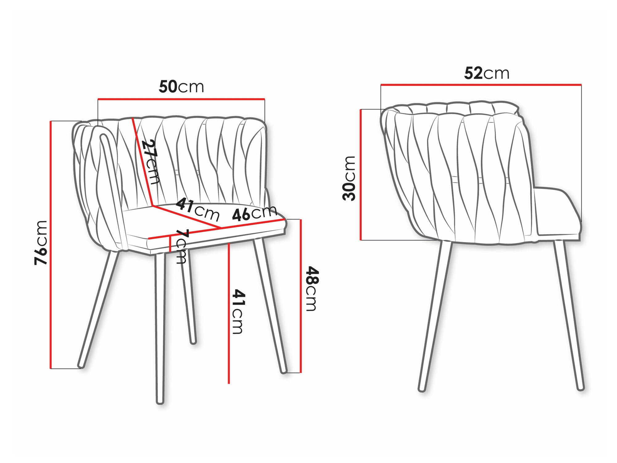 Stol Comfivo 434 (Sølv + Grå)