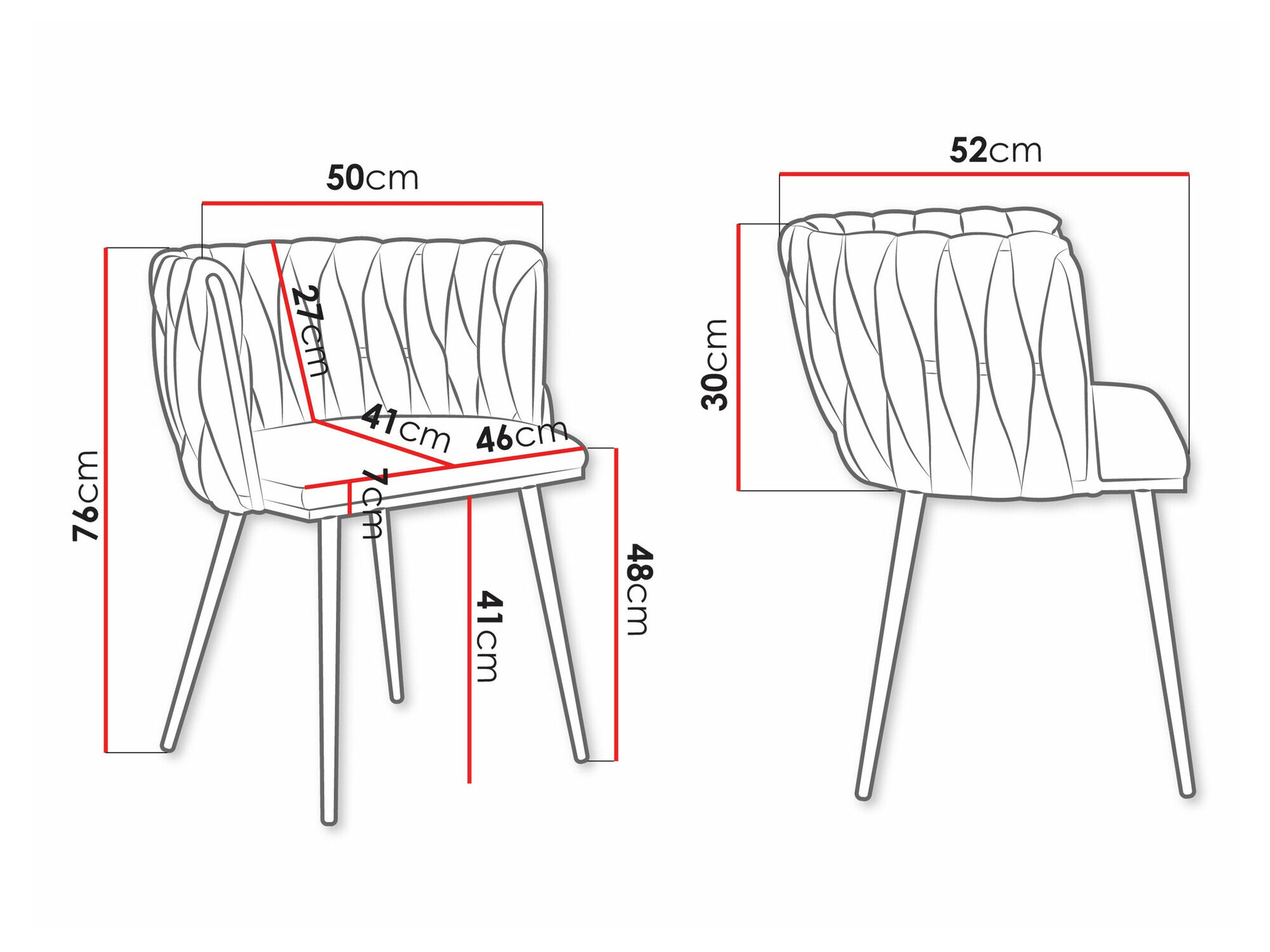 Stol Comfivo 434 (Sort + Grå)