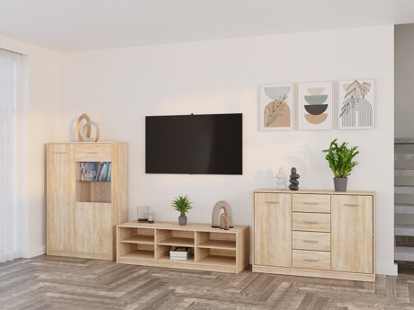 Stuemøbelsæt Novsore 165 (Sonoma eg)