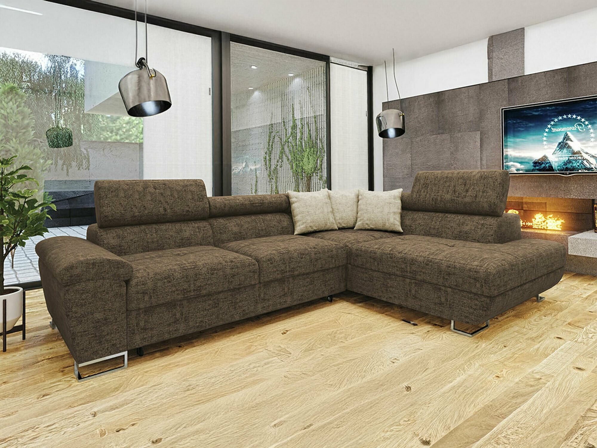 Hjørnesofa Comfivo Ruta II (Matana 19 + Matana 17)