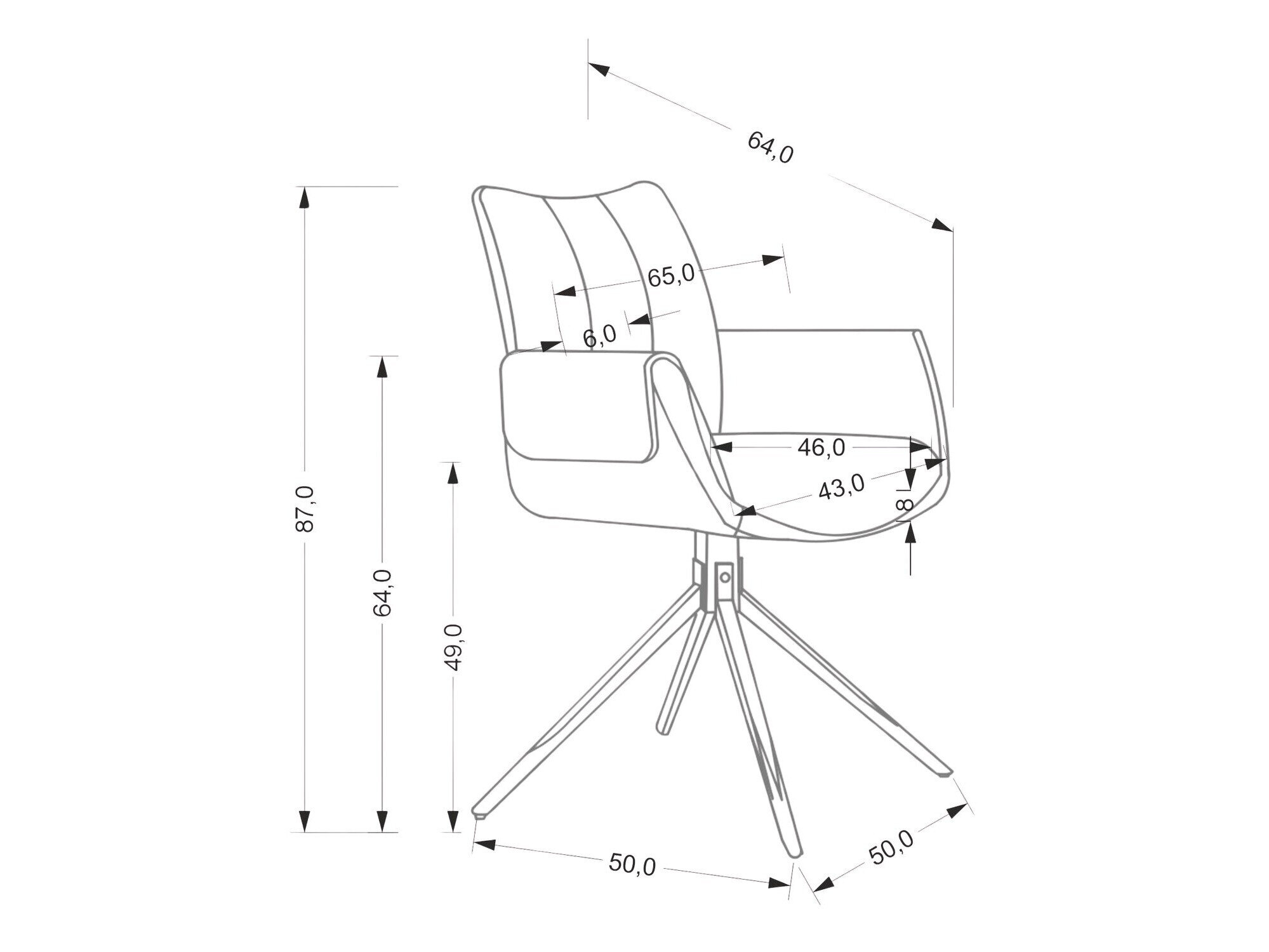 Stol Houston 1920 (Beige)