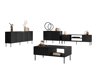 Stuemøbelsæt Flosoru 110 (Sort)