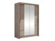 Garderobeskab Closico 133 (Trøffel egetræ)