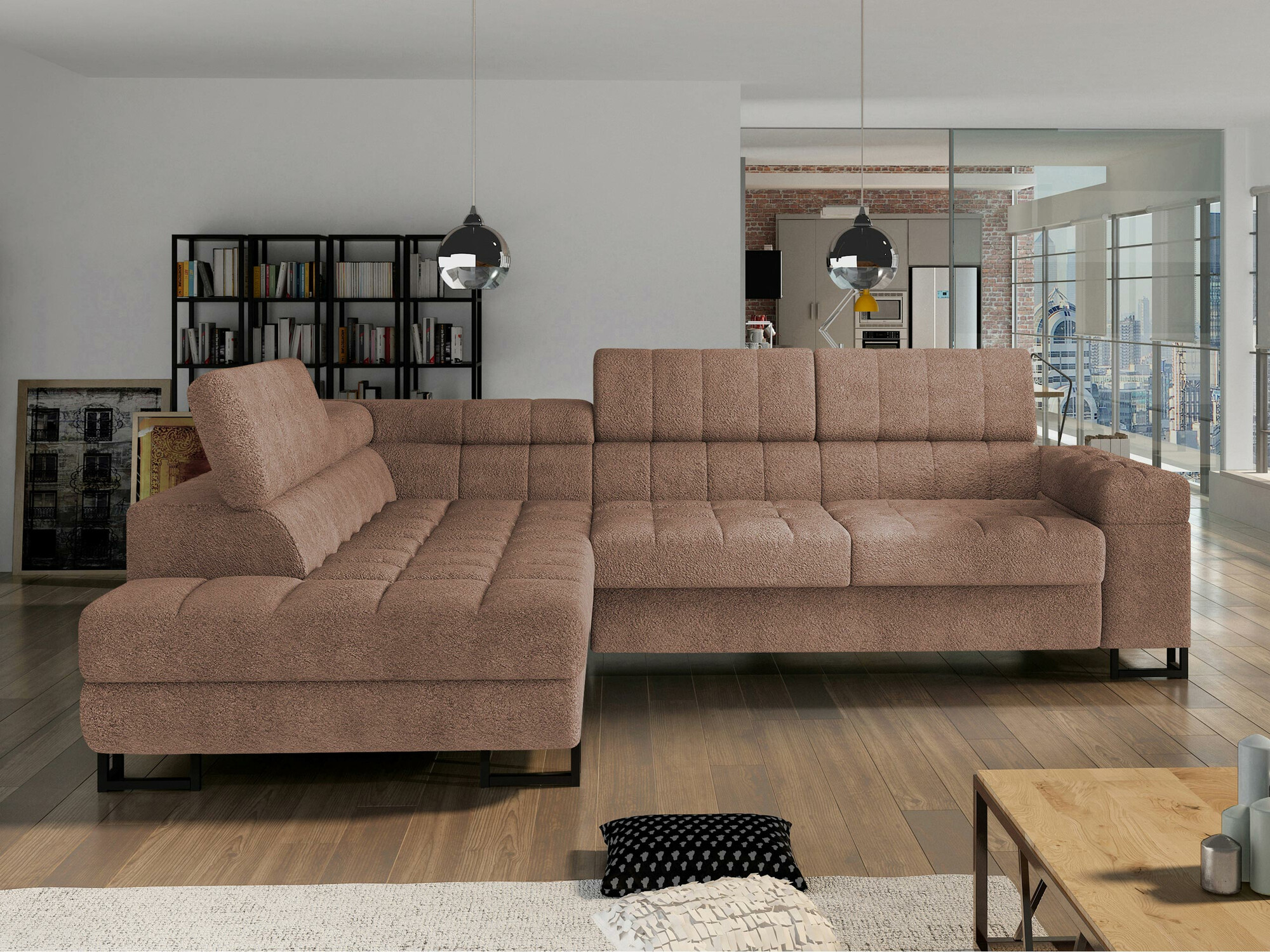 Hjørnesofa Comfivo Anima (Coral 45)