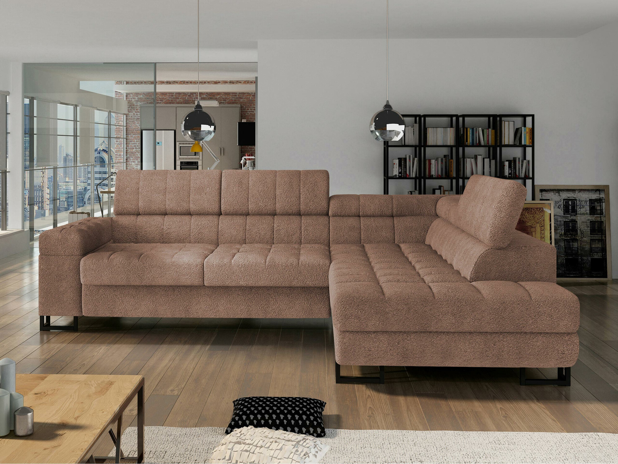 Hjørnesofa Comfivo Anima (Coral 45)