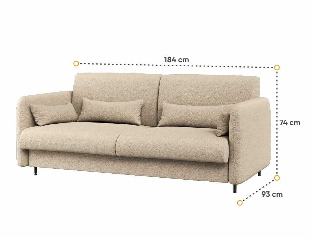 Møbelsæt Concept Lenart VI (Glansfuld hvid + Hvid + Blå)