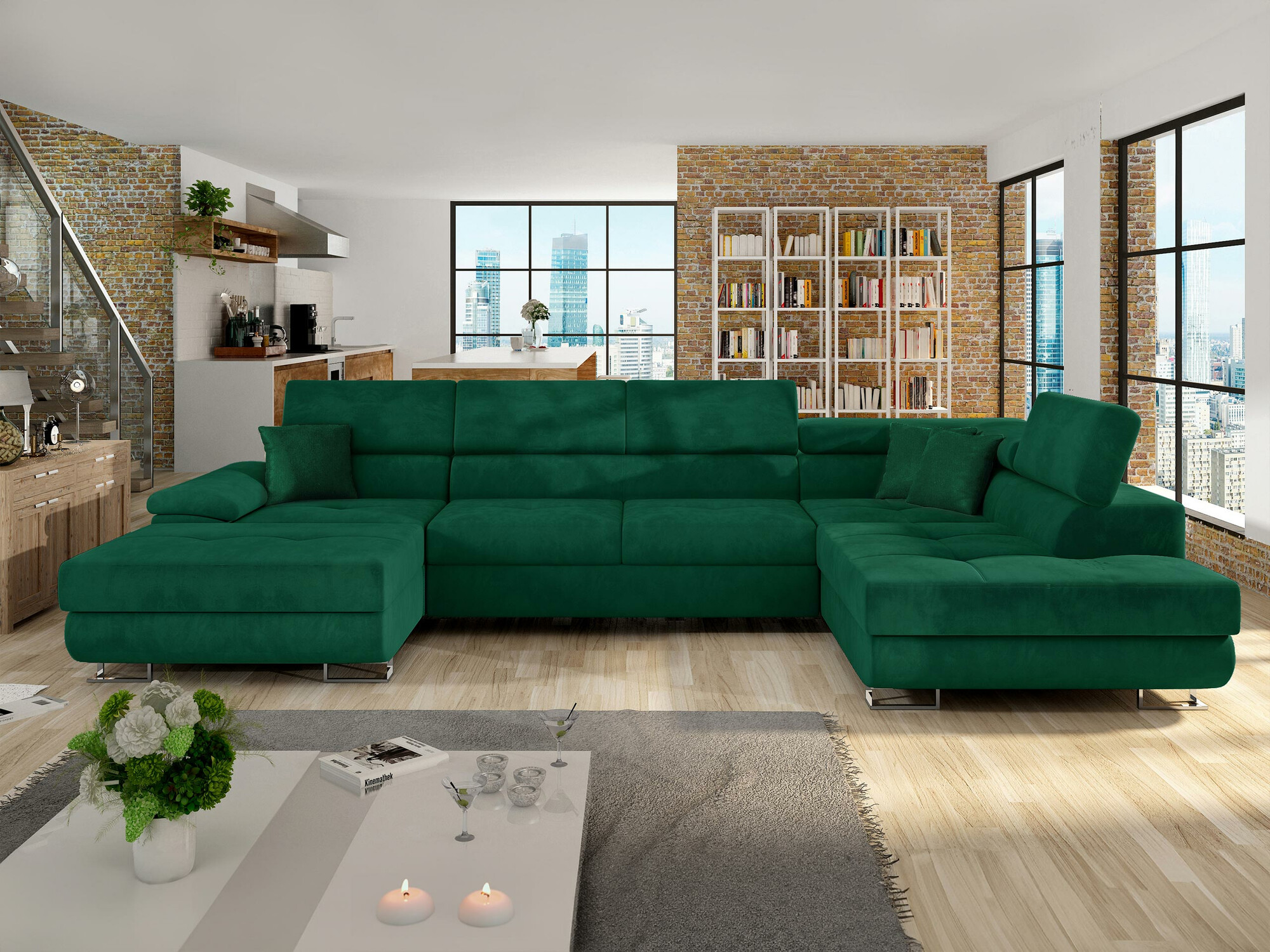 Hjørnesofa Comfivo Ruta IV (Kronos 19)