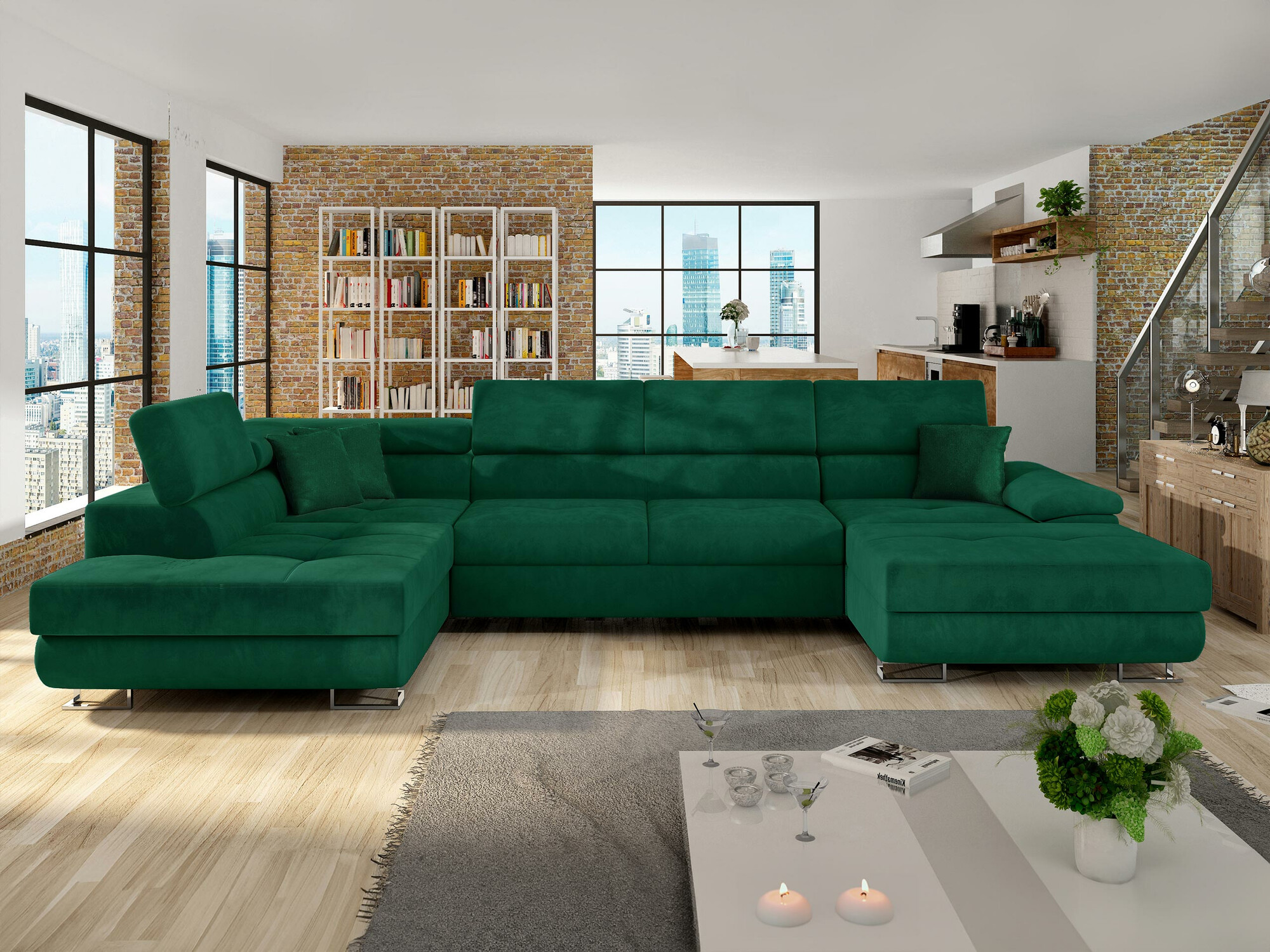 Hjørnesofa Comfivo Ruta IV (Kronos 19)