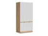 Garderobeskab Teselbu 113 (Hvid + Egetræ)