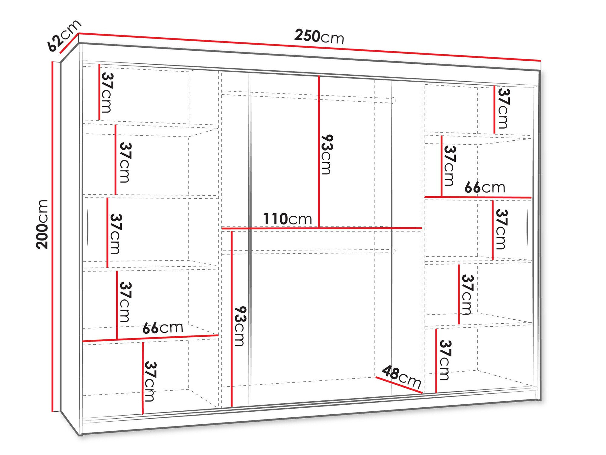 Garderobeskab Hartford 497 (Artisan eg)