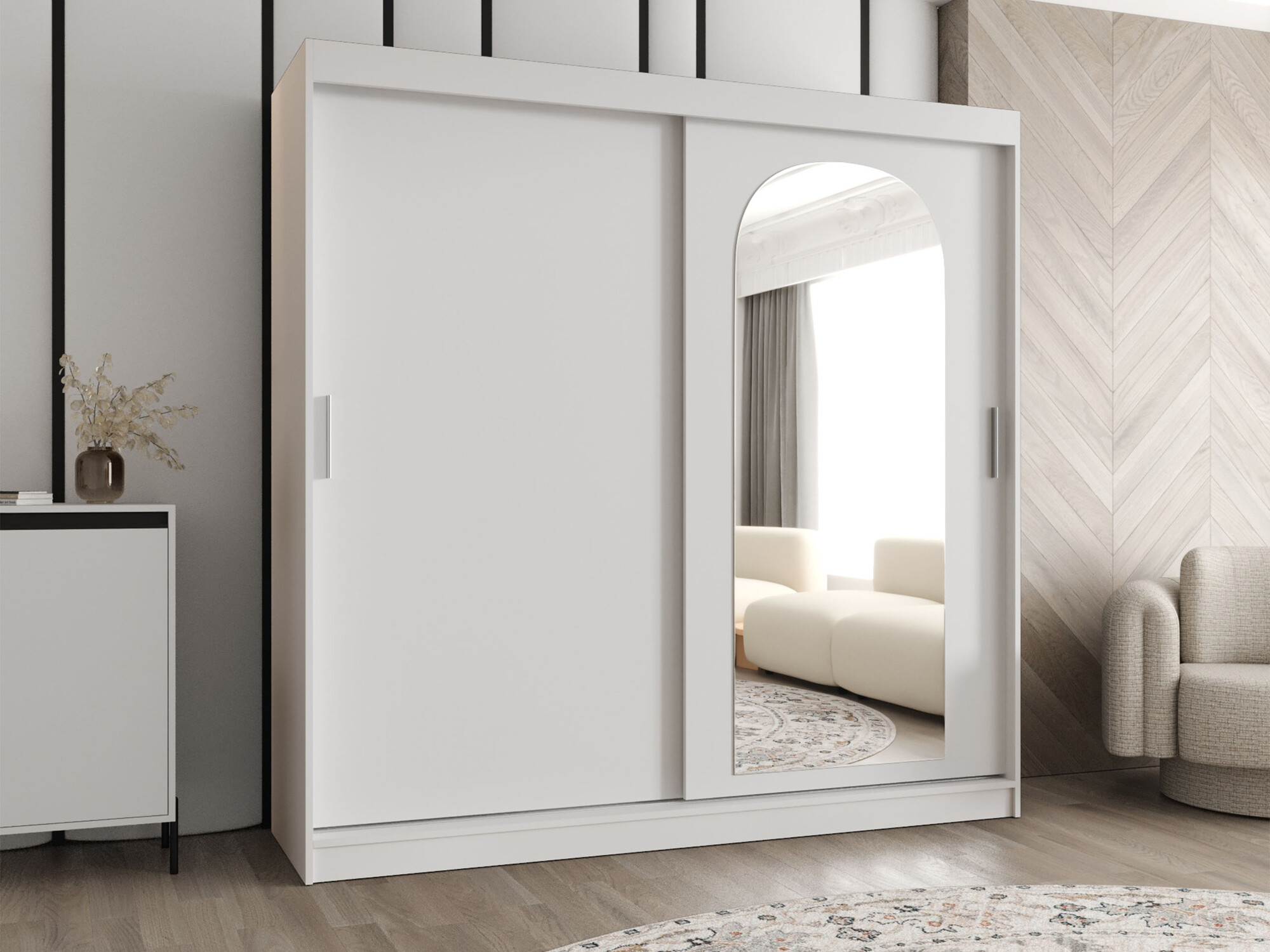Garderobeskab Hartford 499 (Hvid)