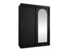 Garderobeskab Hartford 502 (Sort)