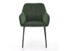Stol Houston 859 (Mørkegrøn + Sort)