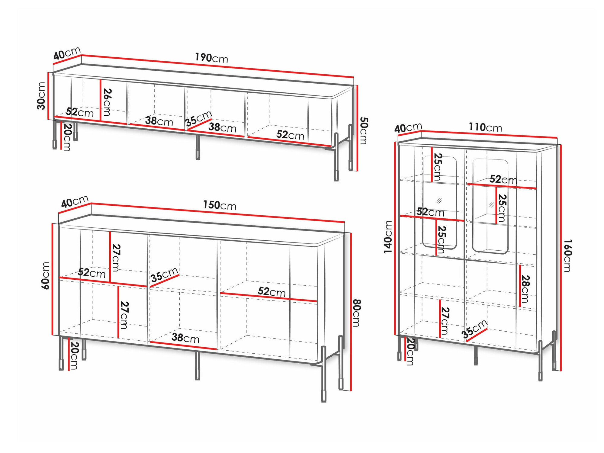Stuemøbelsæt Mavnue 104 (Kashmir)