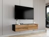 TV-bord Venenou 125 (Sort + Wotan eg)