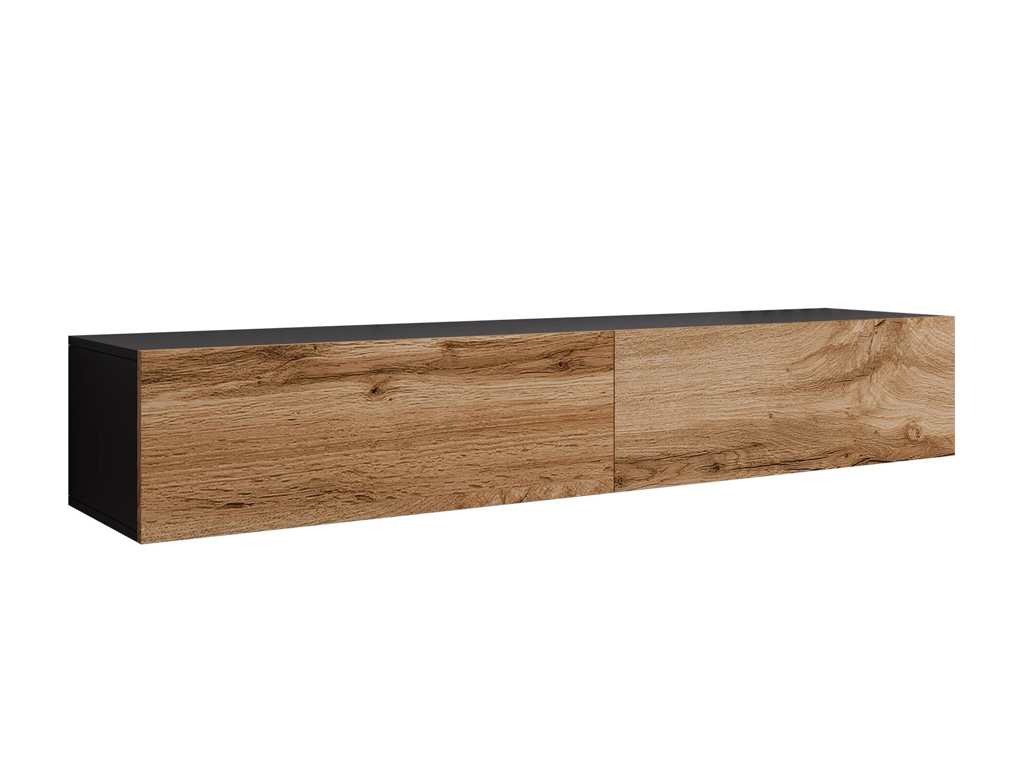 TV-bord Vilrin I (Sort + Wotan eg)