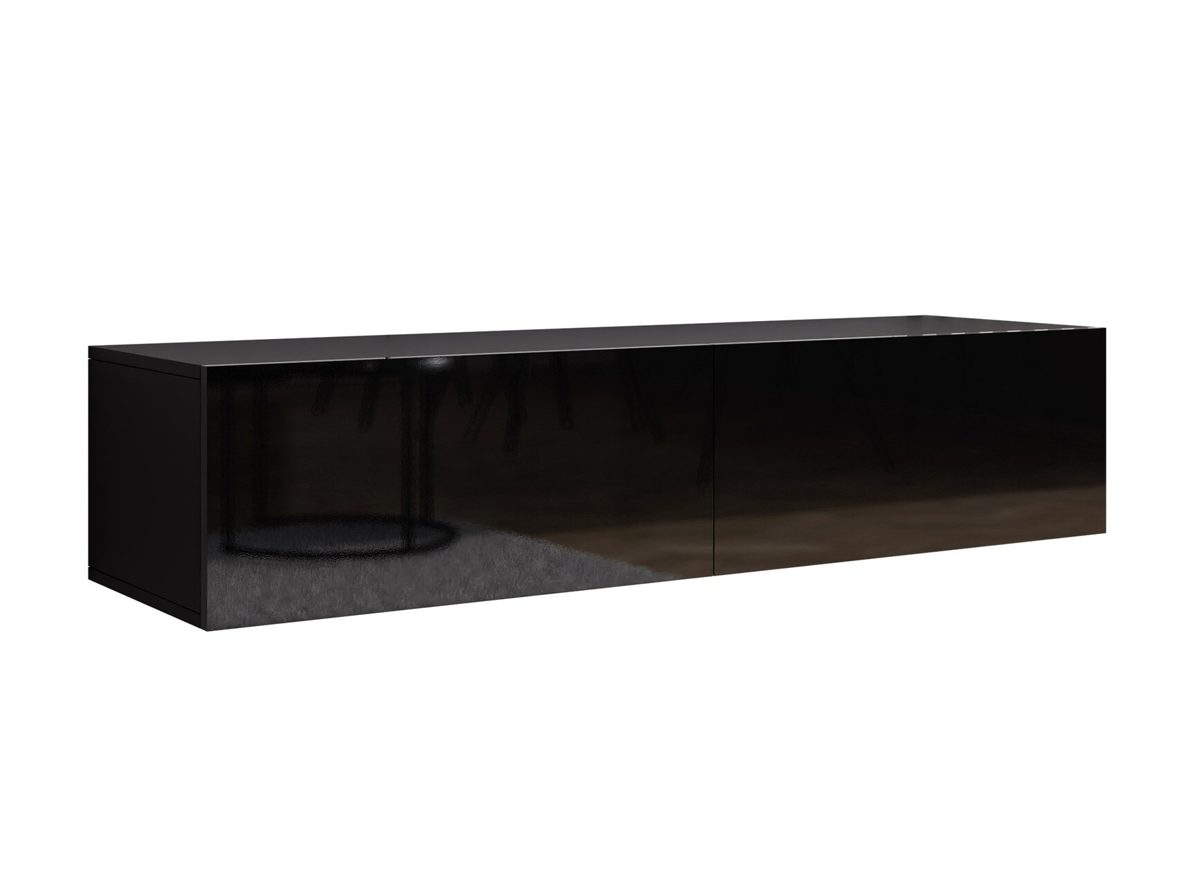 TV-bord Vilrin II (Sort + Blank sort)