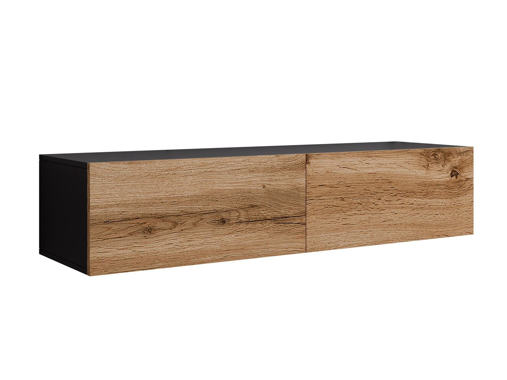 TV-bord Vilrin II (Sort + Wotan eg)