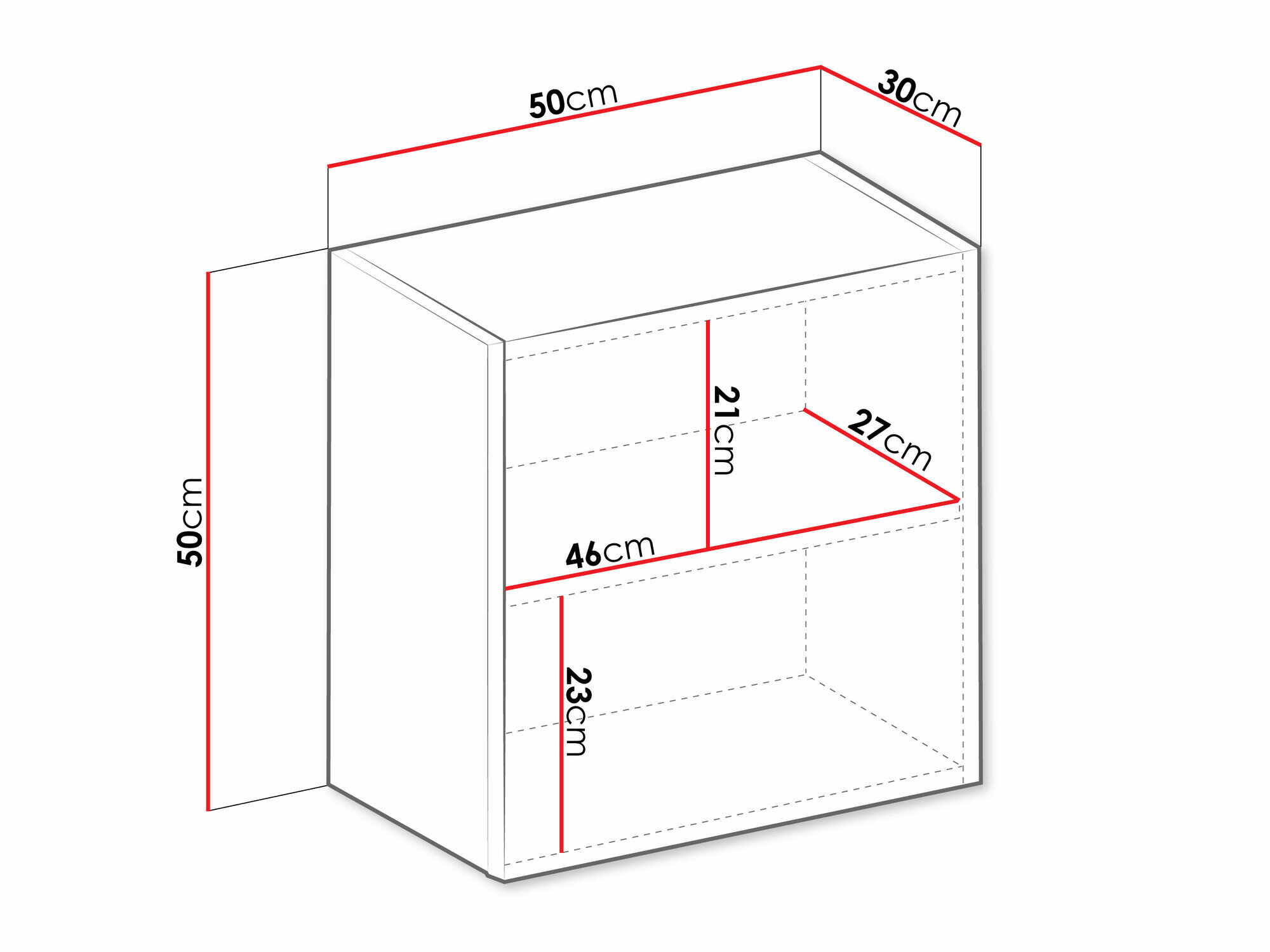 Vægskab Venenou 127 (Wotan eg)