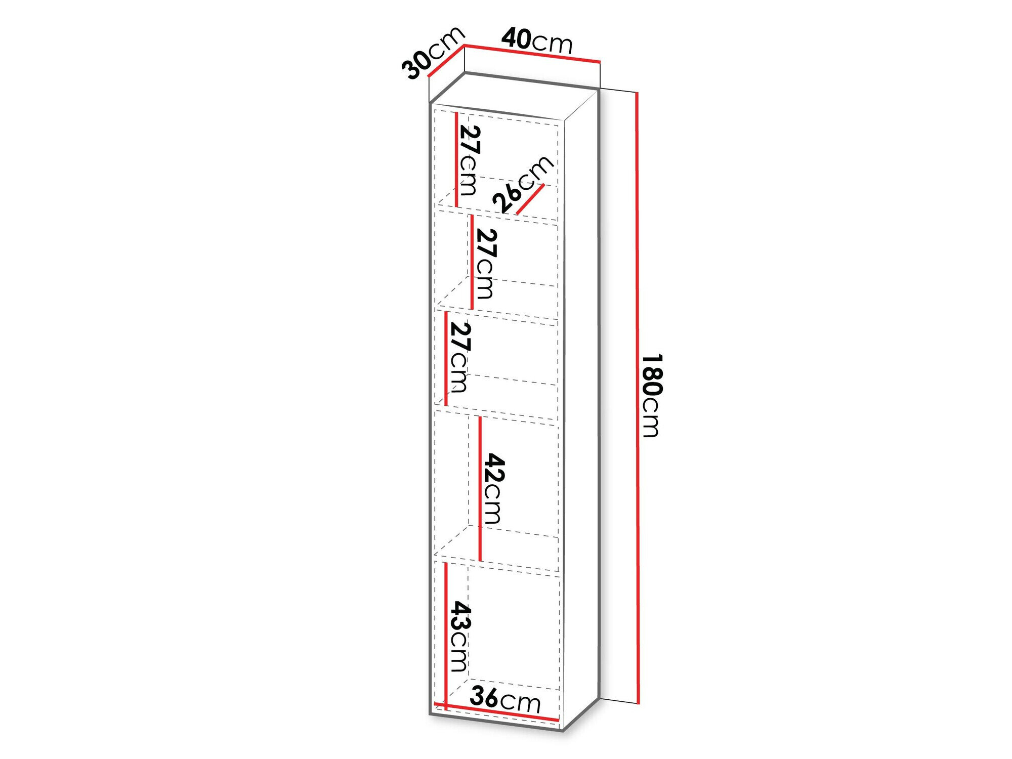 Vægreol Calveru 100 (Sort + Wotan eg)