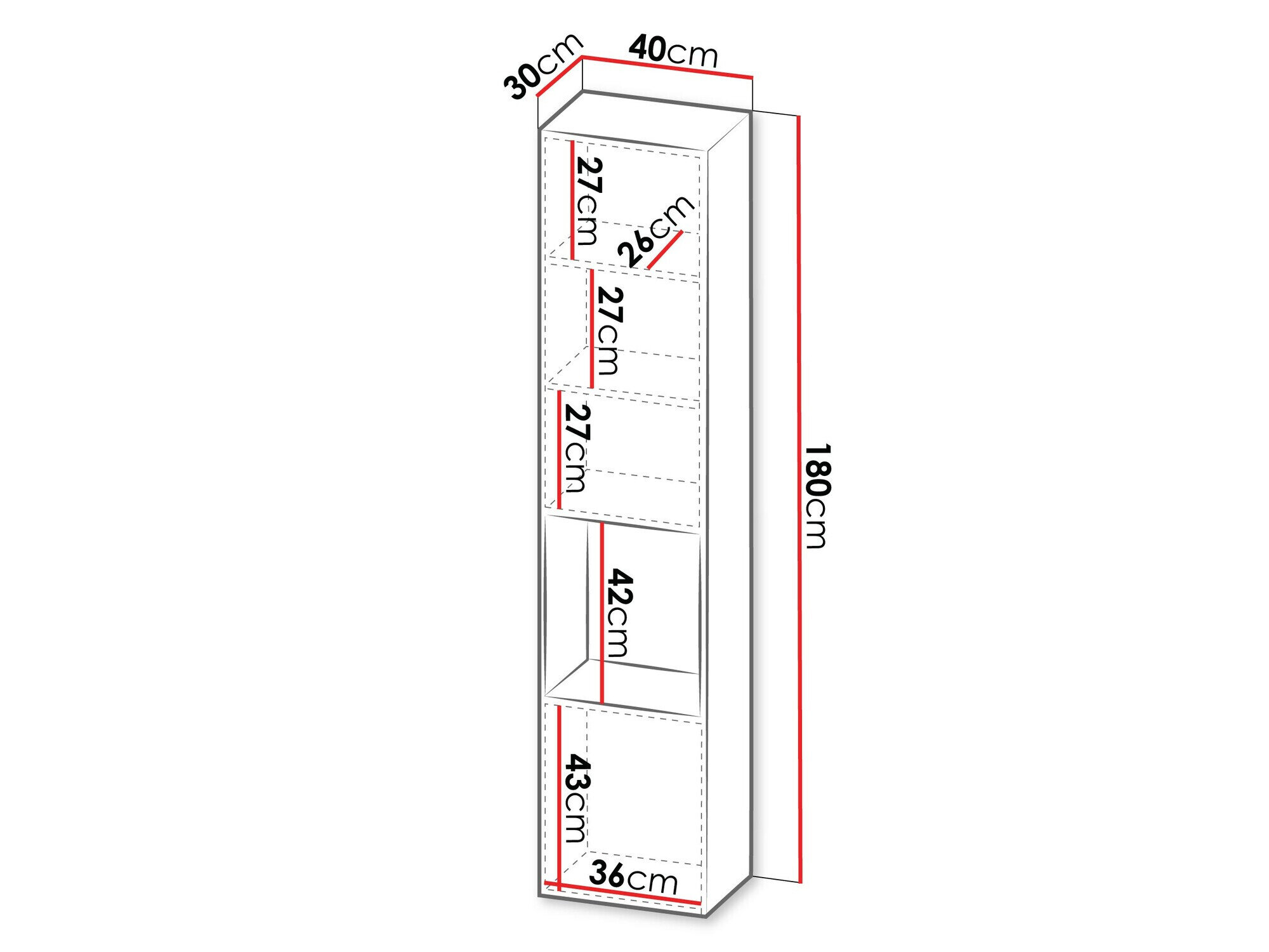 Vægreol Calveru 102 (Sort + Wotan eg)