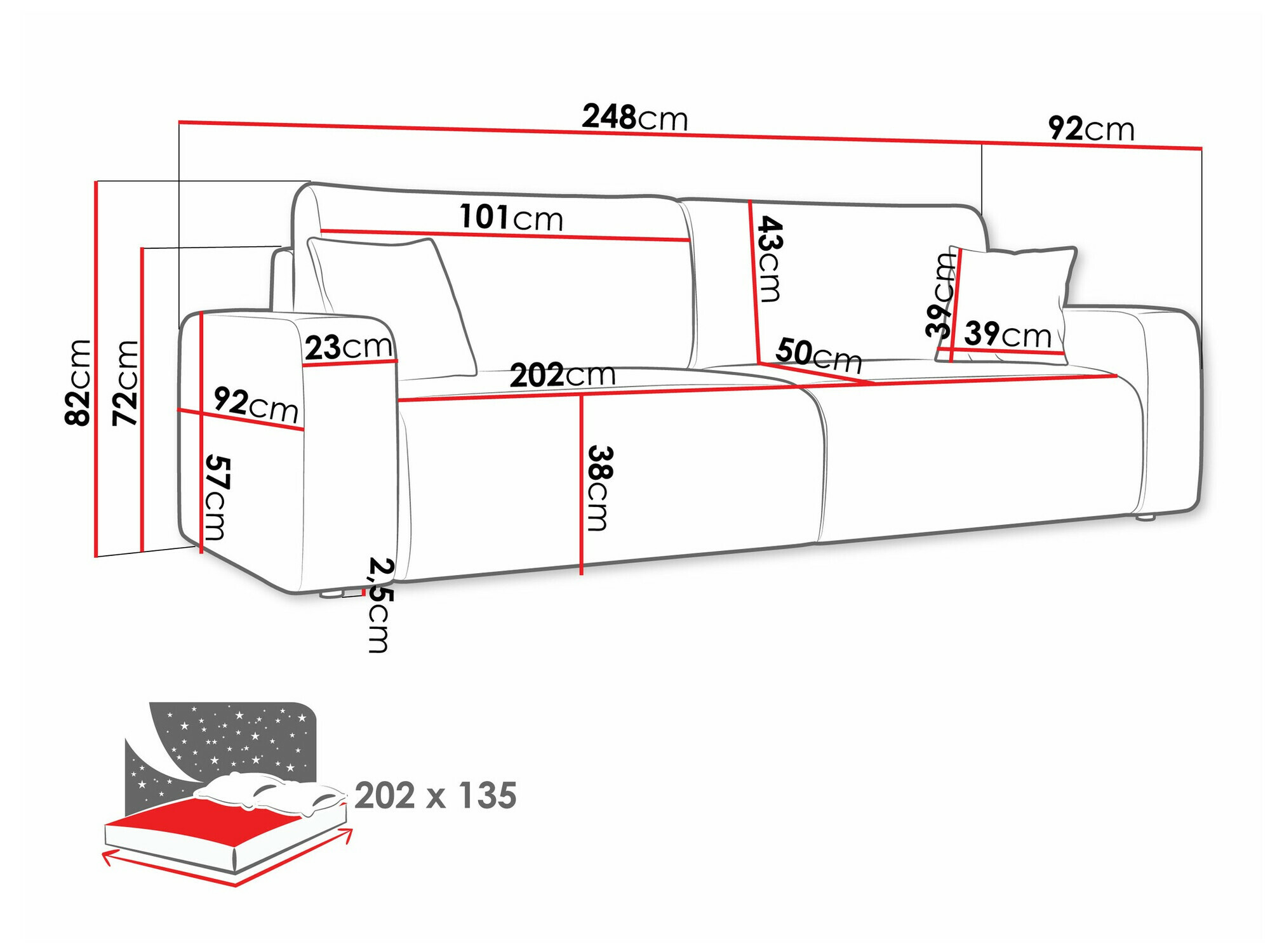Sovesofa Doctral (Lima 46)