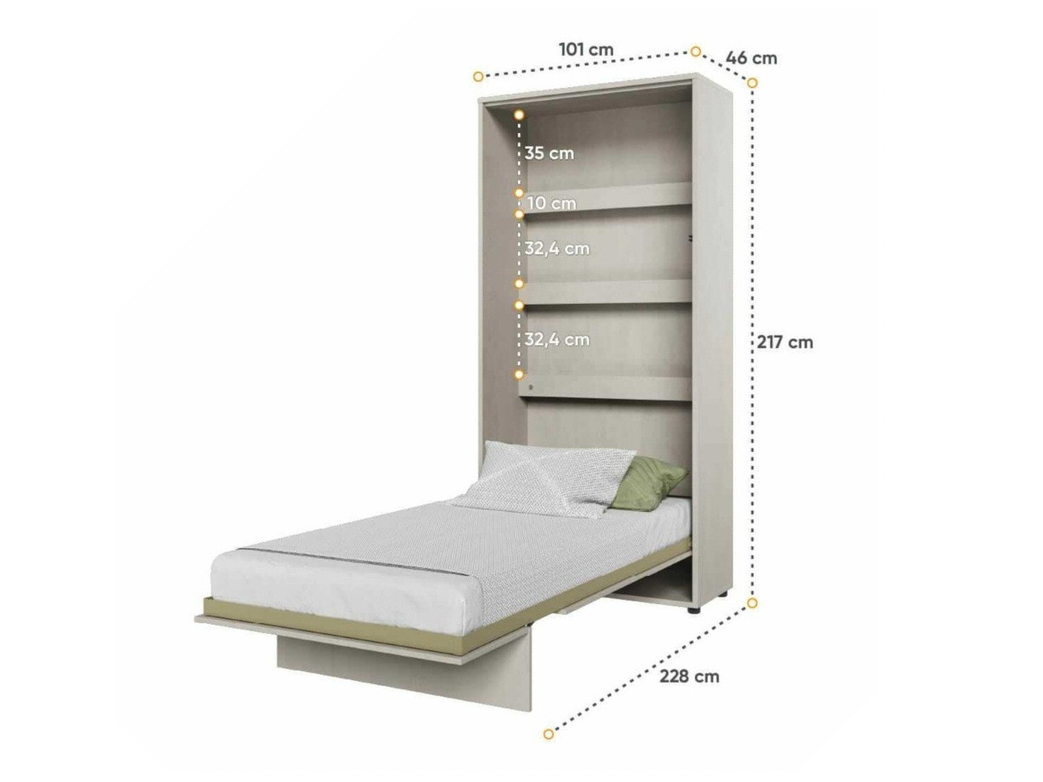 Møbelsæt Concept Pro Lenart Levfere 140