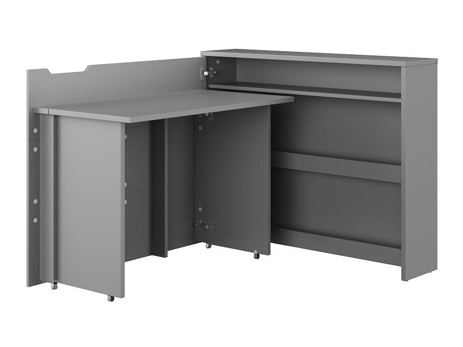 Hjørneskrivebord Concept Lenart (Grå)