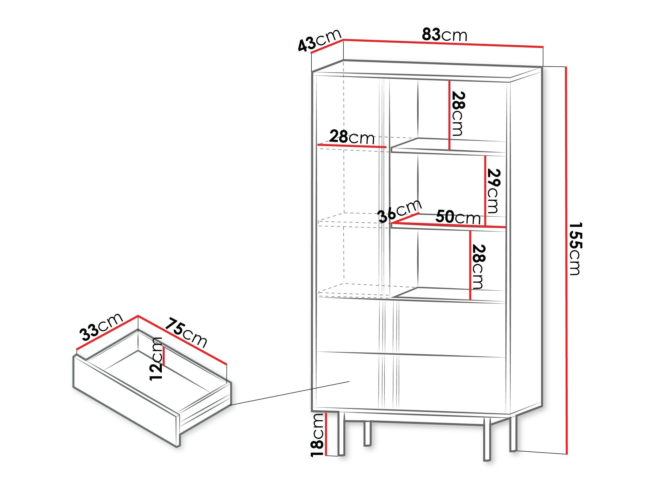Reol Levali 103 (Beige)