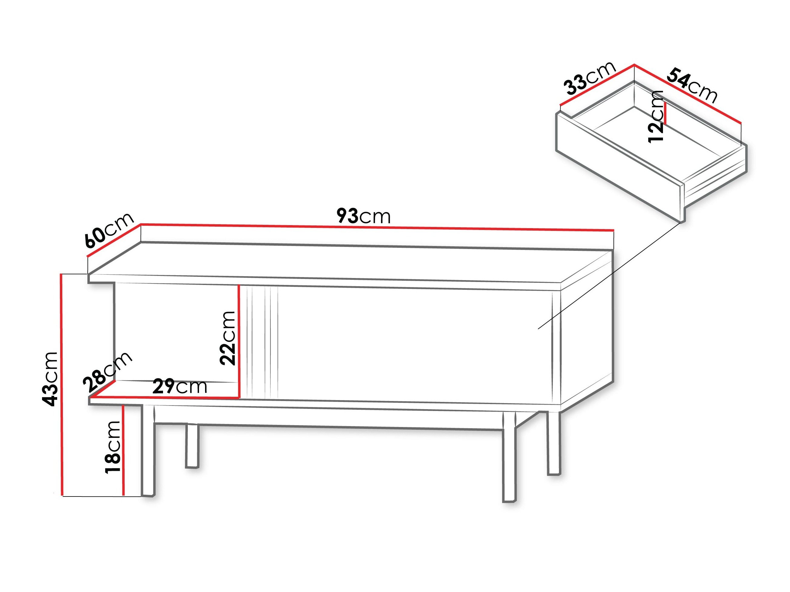 Sofabord Levali 111 (Egetræ)