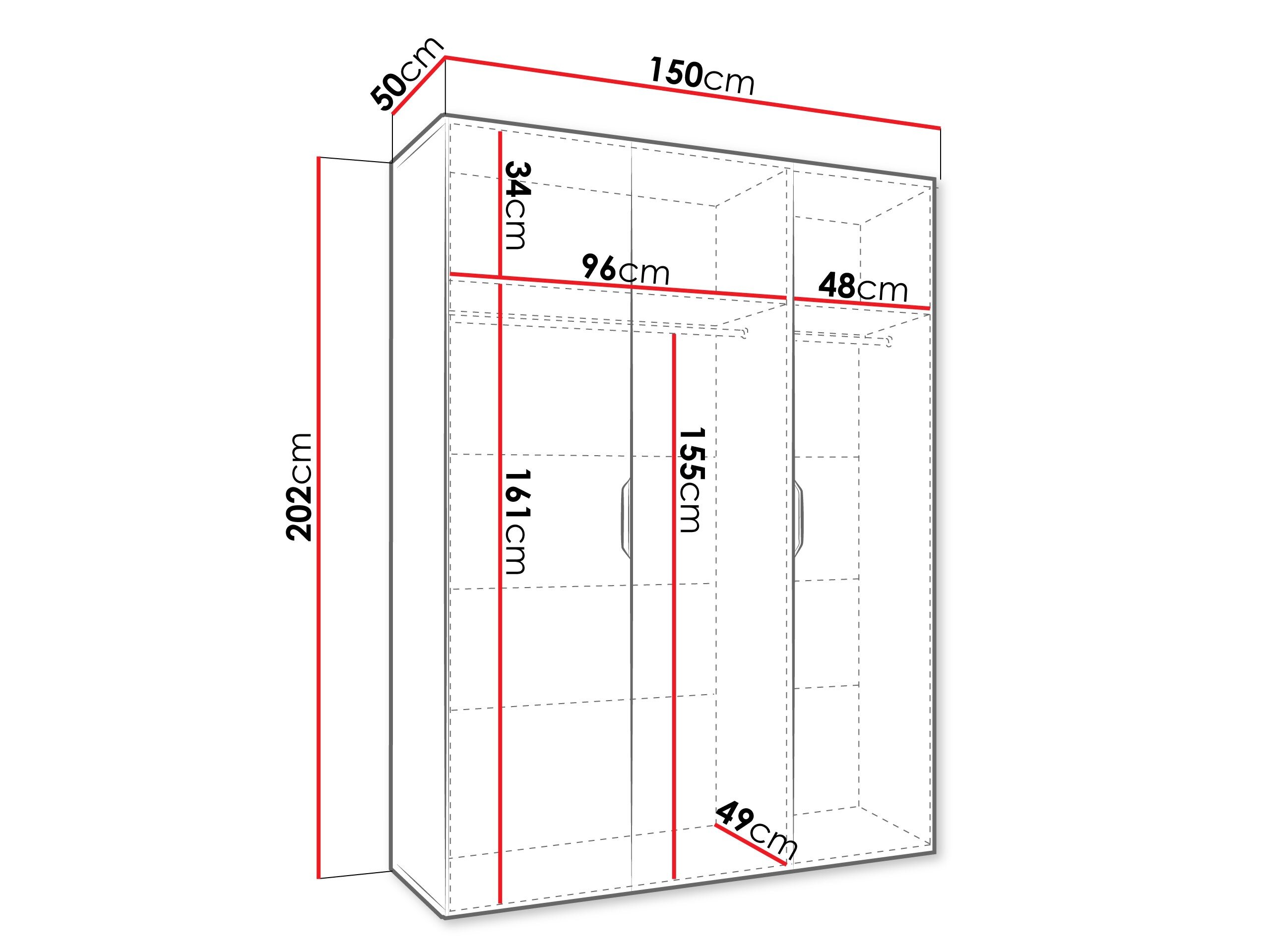 Garderobeskab Hartford 511 (Artisan eg)