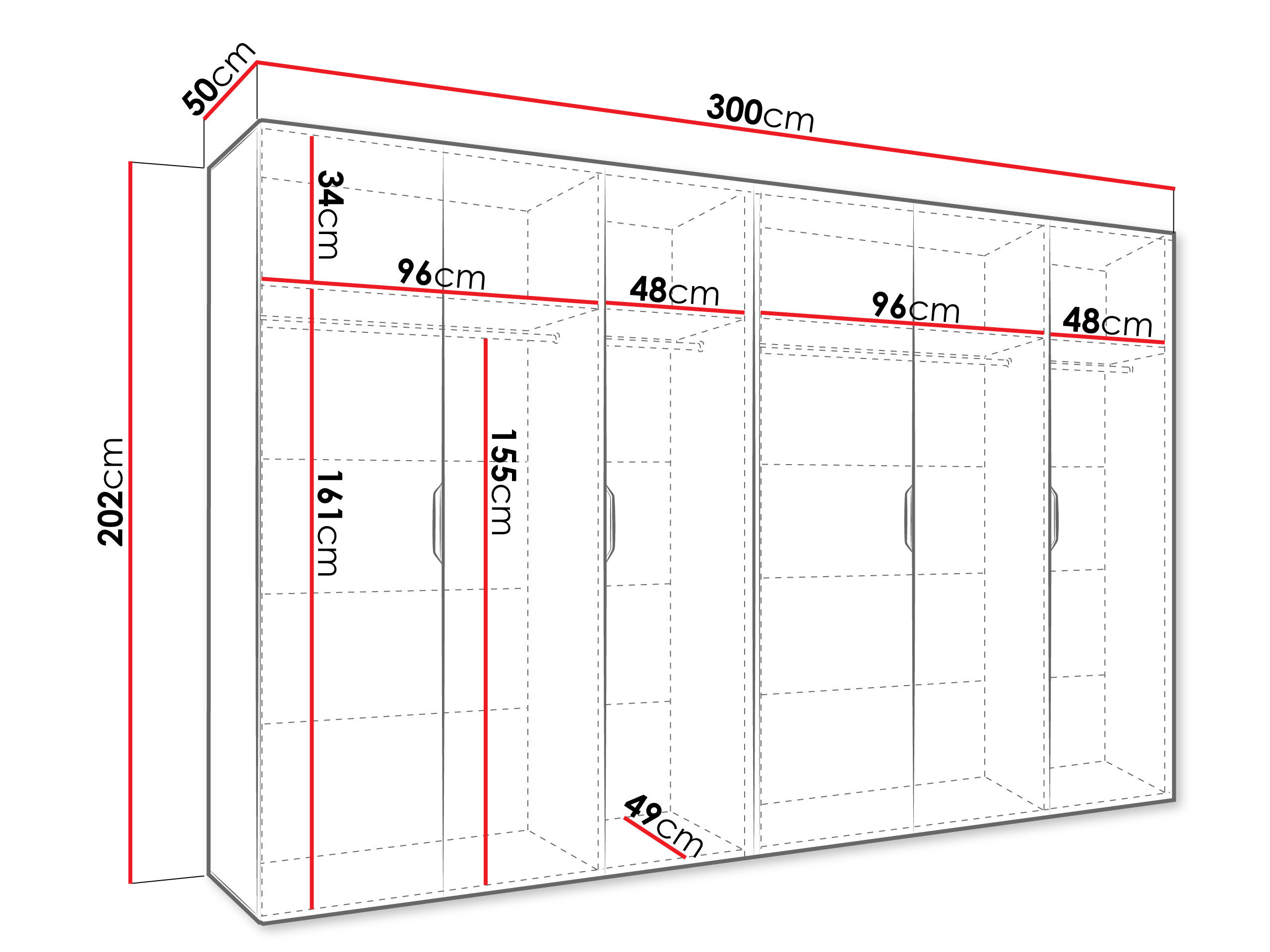 Garderobeskab Hartford 518 (Artisan eg)