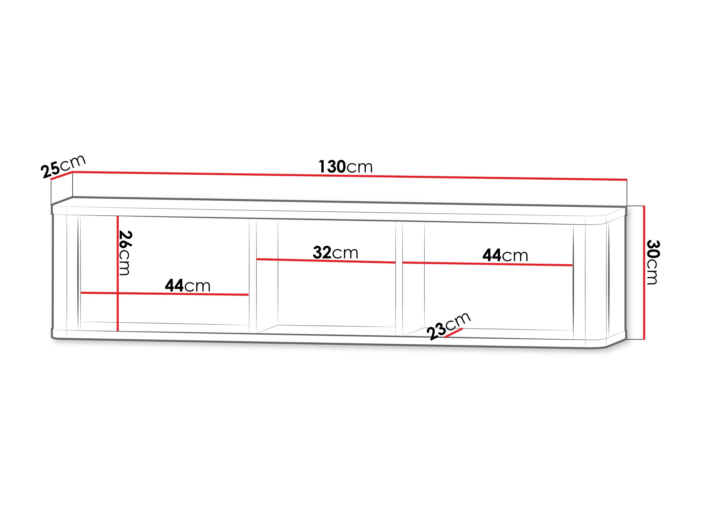 Vægreol Lufela 119 (Kashmir + Grå marmor)