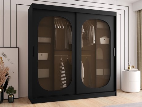 Garderobeskab Hartford 521 (Sort)