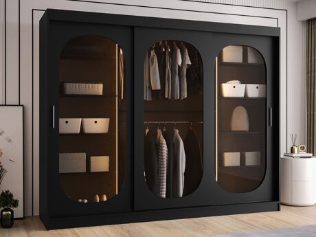 Garderobeskab Hartford 522 (Sort)