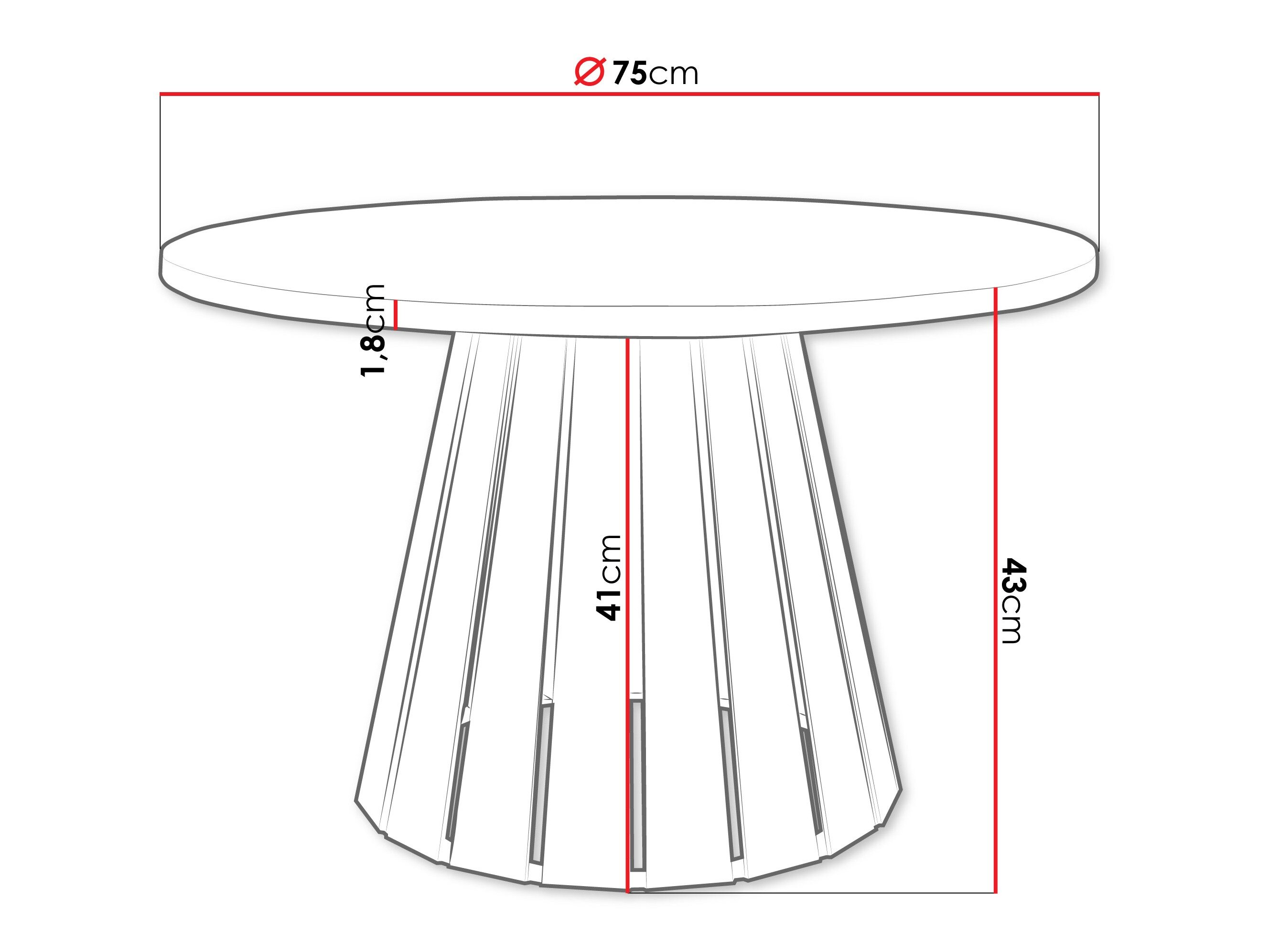 Sofabord Oswego 134 (Kashmir + Hvid marmor)