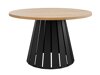 Sofabord Oswego 134 (Sort + Egetræ)