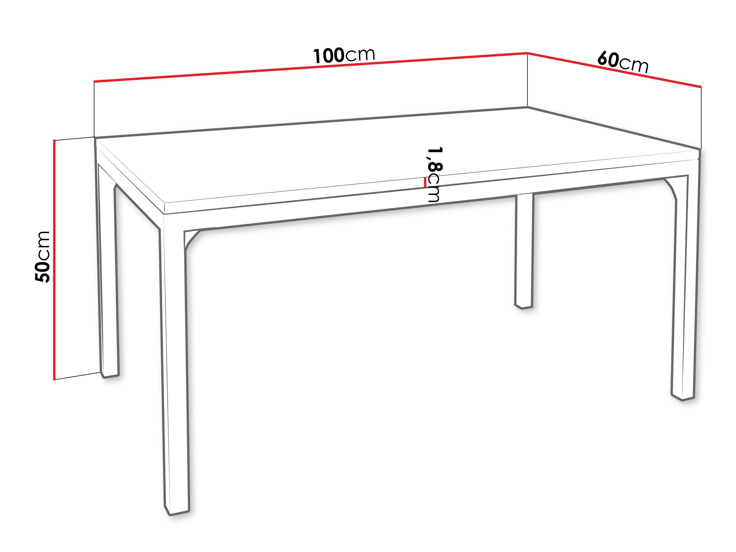 Sofabord Oswego 138 (Grafit + Sort)