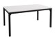 Sofabord Oswego 138 (Hvid + Sort)