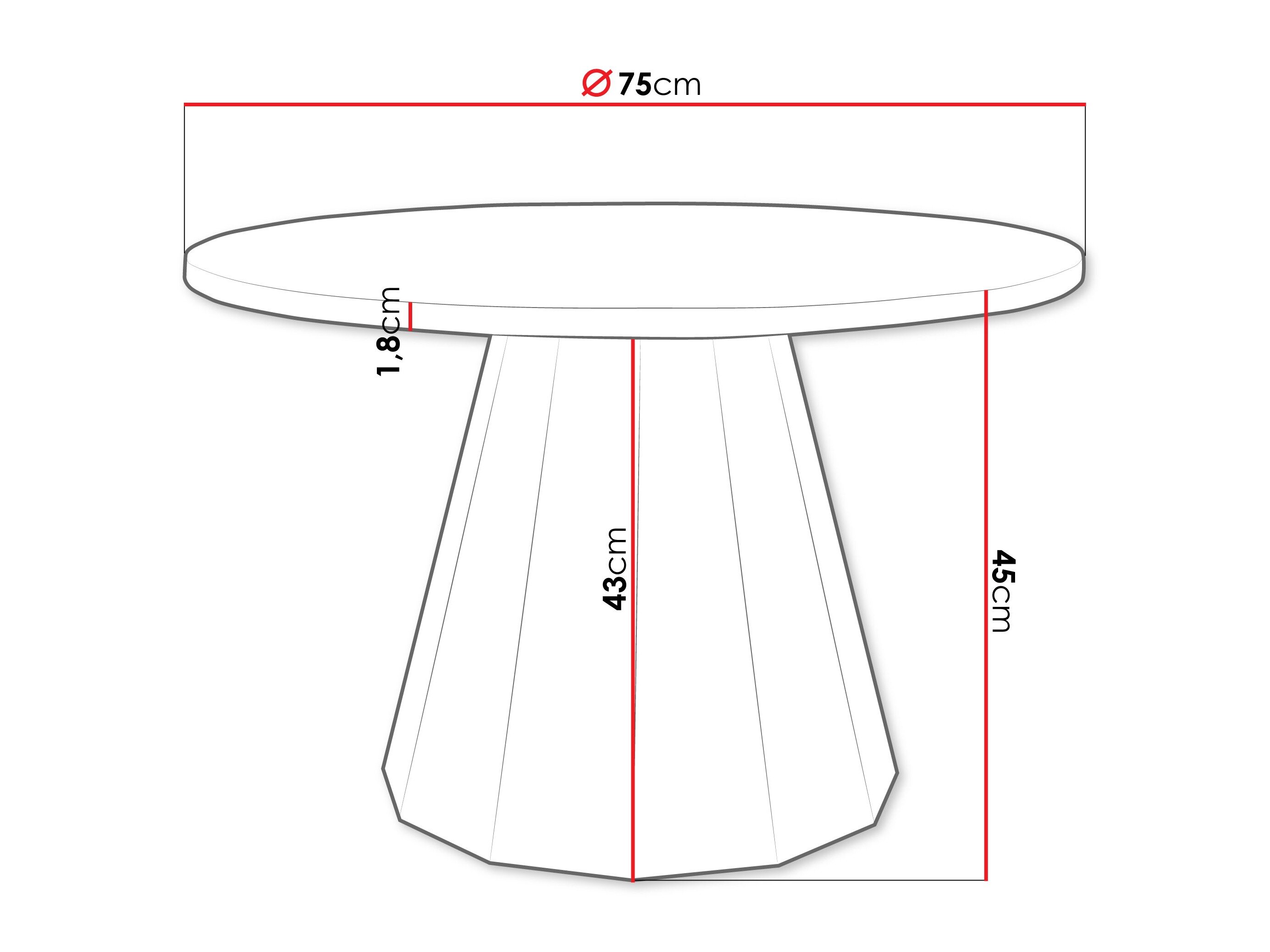 Sofabord Oswego 139 (Sort + Hvid marmor)