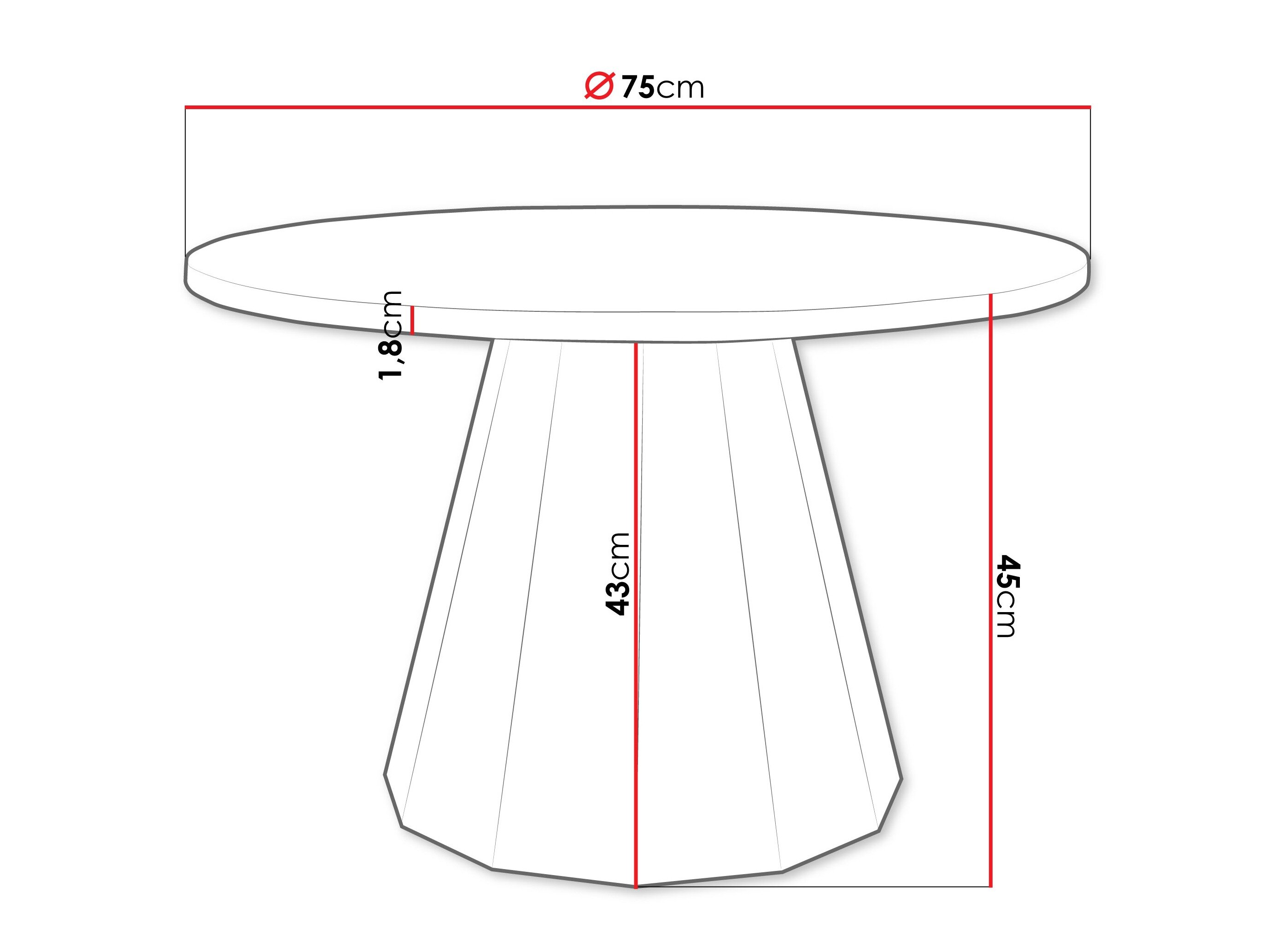 Sofabord Oswego 139 (Sort + Sort marmor)