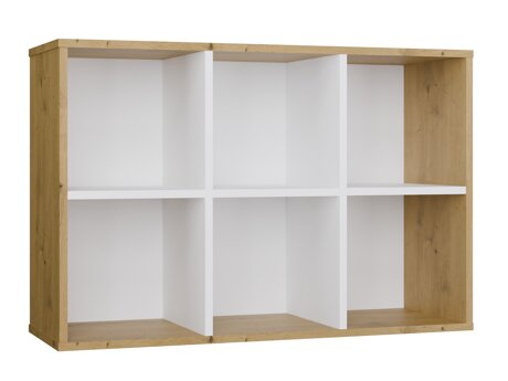 Reol Mandeville 296 (Hvid + Artisan eg)