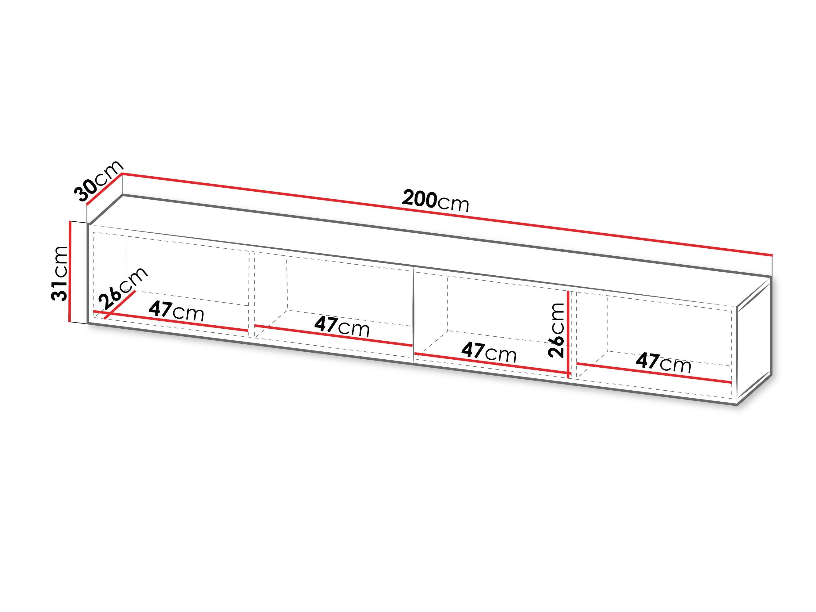 TV-bord Calveru 101 (Kashmir)