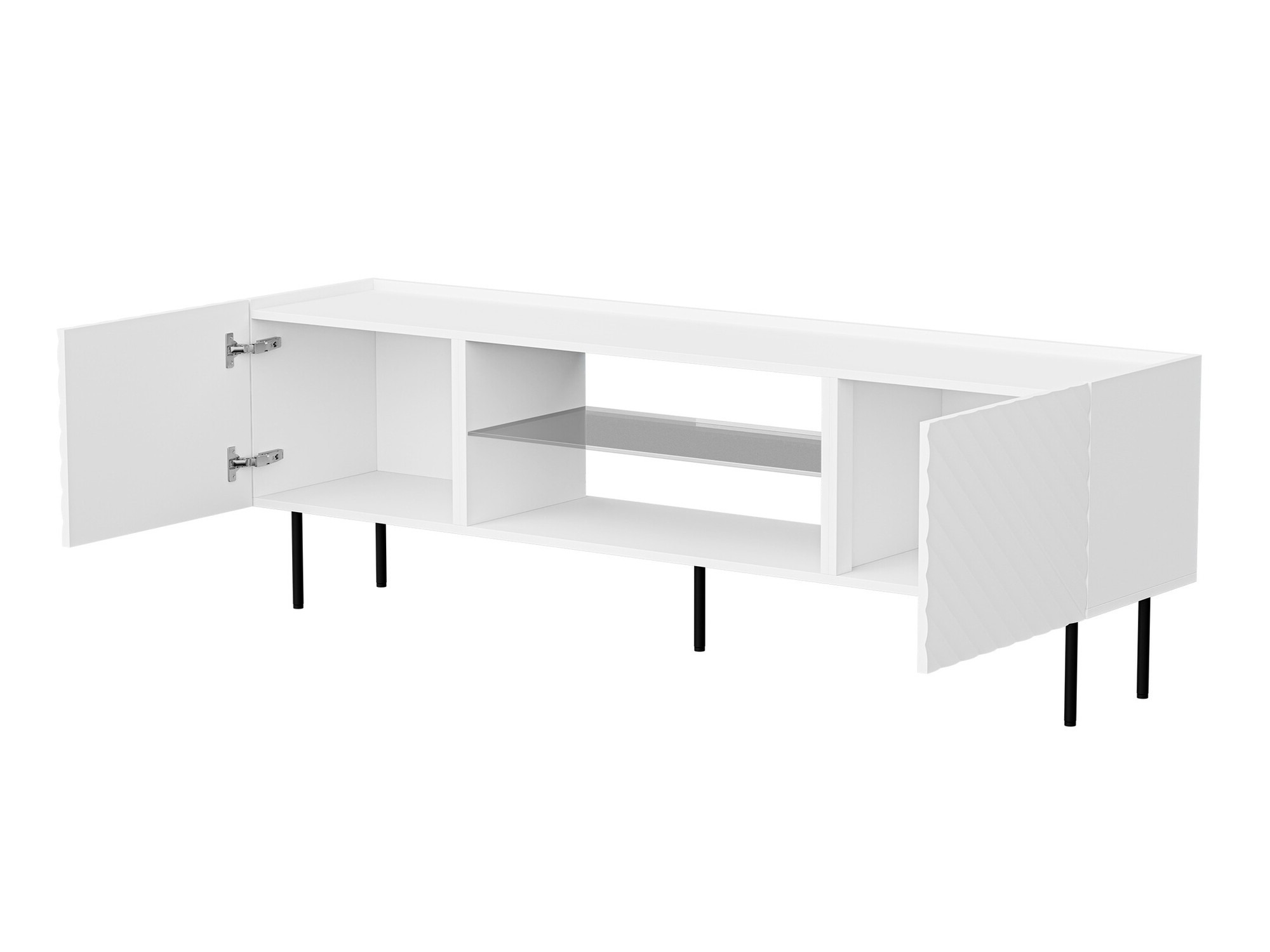 TV-bord Sillen II (Sort)