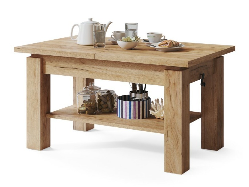 Transforming sofabord Glendale 100 (Craft gylden eg)